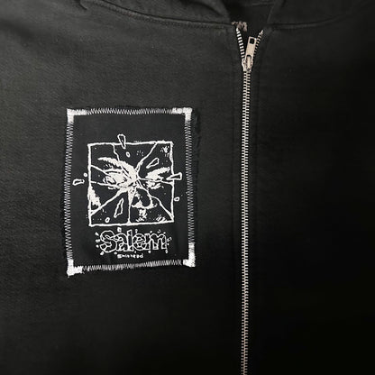 1/1 SHATTERED FACE FUCK ZIP UP